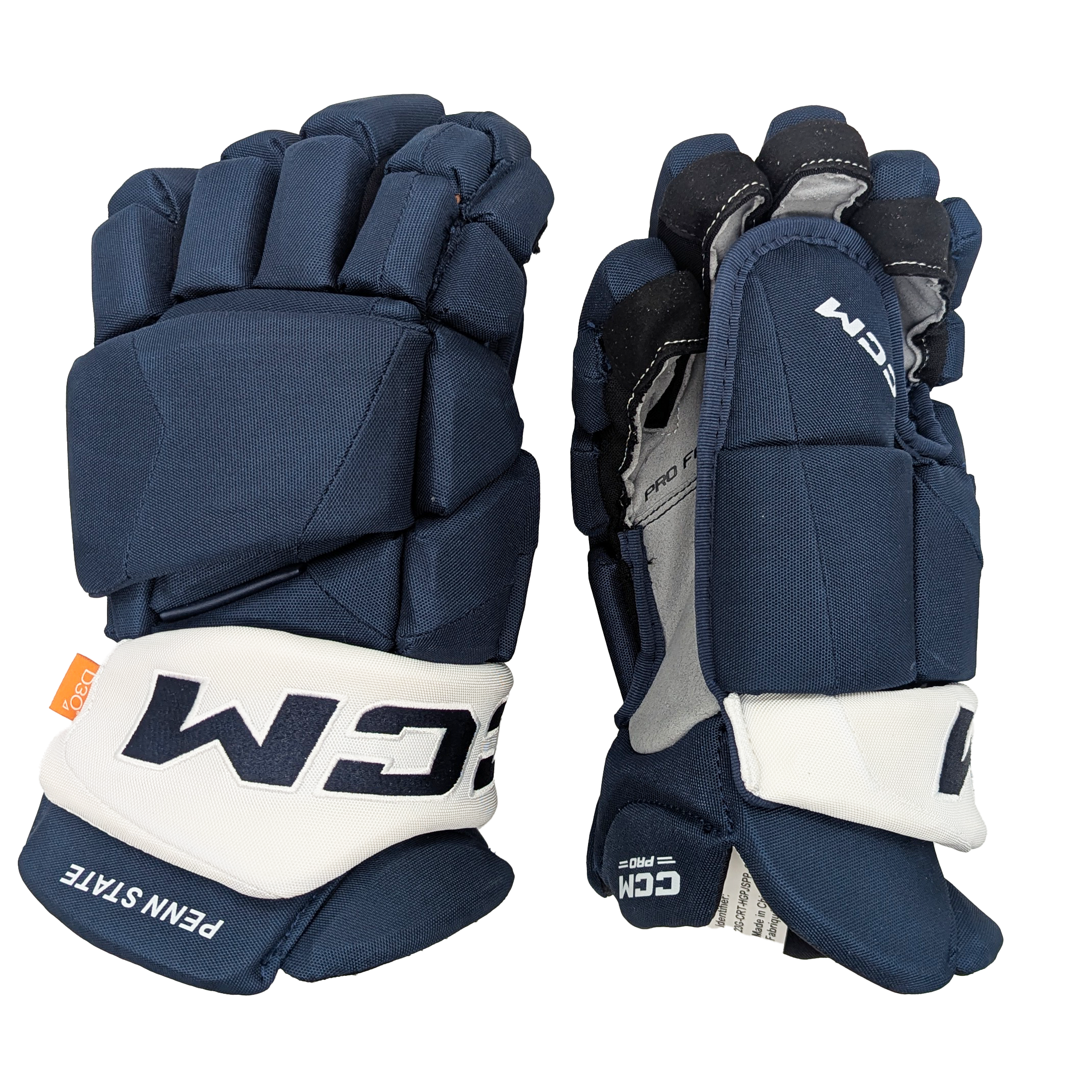 CCM HGJSPP - Gant NCAA Pro Stock (bleu marine/blanc)